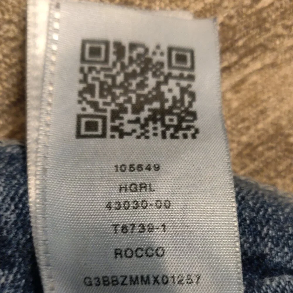 True Religion Rocco Relaxed Skinny Light Wash Jeans SIZE 34